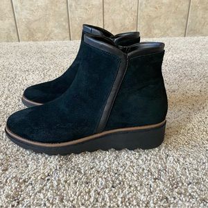 Women’s Clark booties, size 9 M.